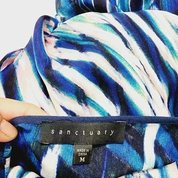 Anthropologie Sanctuary Maxi Slip Tank Dress Printed M 2401 - Picture 8 of 11